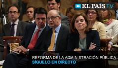 Sáenz de Santamaría promete reducir 57 organismos estatales